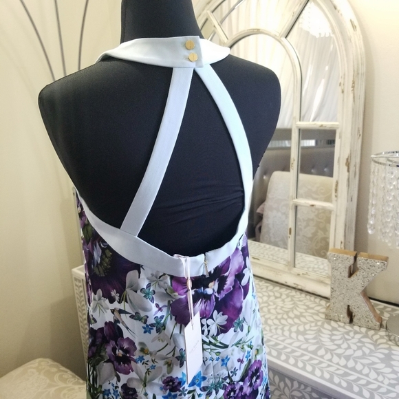 🔥LAST 1🔥NWT TED BAKER FLORAL MAXI DRESS - Picture 6 of 9